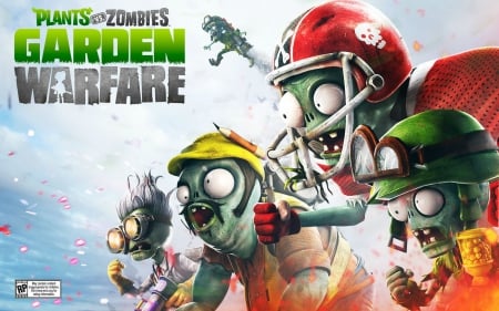 Garden Warfare - Zombies - PvZ, Zombies, Football Zombie, Plants Vs Zombies Garden Warfare, Garden Warfare, Plants Vs Zombies