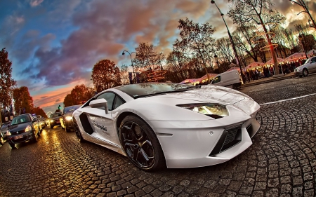 Lamborghini Aventador - sport, fast, car, italian