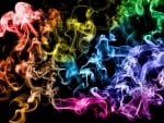 Colored smoke