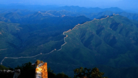 The great wall of China