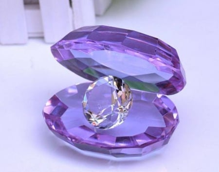 diamond - diamond, beuatiful, purple, glamour, brilliance