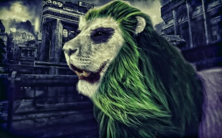 LION JOKER - pg, lion, animals, joker