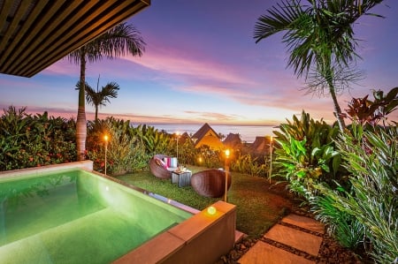 Sunset Pool Fiji