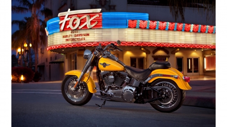 Harley Davidson - american, old, vintage, motorcycle