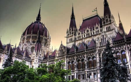 Hungarian Parliament - budapest, building, hungary, parliament