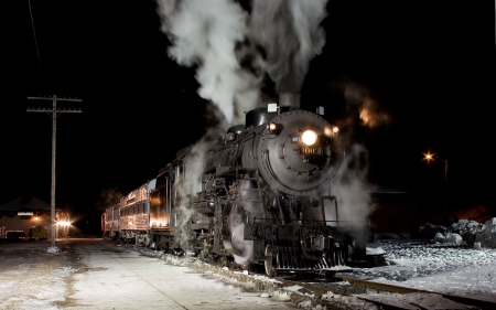 Train - train, steam, old, vintage