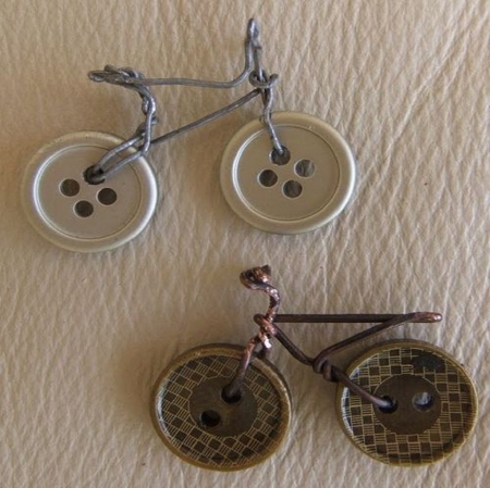 Bicycle - Buttons, Decoration, Bicycle, Creative