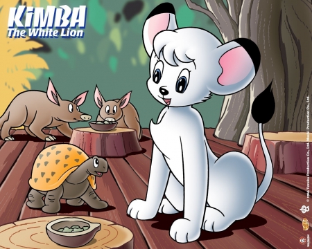 Kimba the white lion - kimba the white lion, animals, kimba, cute, osamu tezuka, anime