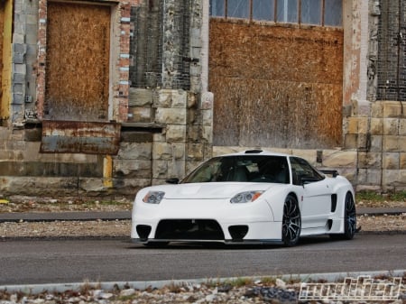 NSX Anew - white, acura, black wheels, 1991