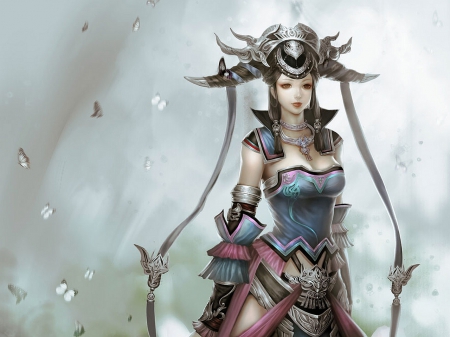 Fantasy - warrior, cg, fantasy, women