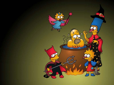 SIMPSONS HALLOWEEN - FUNNY, TV, SIMPSONS, HALLOWEEN