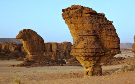 Ennedi Plateau, Sahara Desert - nature, desert, sand, africa