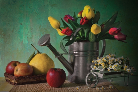 *** Still life *** - still, flowers, tulips, nature, flower, life