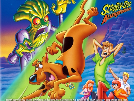 scooby doo alien invaders