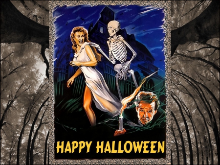 Happy Halloween03 - horror, halloween, Happy Halloween, posters