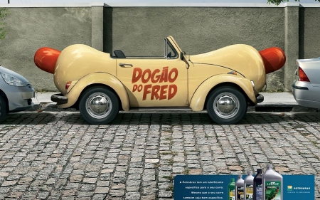 hotdog car - hot, car, auto, dog