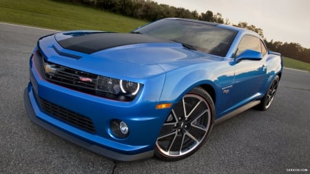 2013 Camaro - 2013 Camaro, blue camaro, camaro, chevy camaro