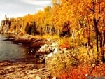 Autumn Lighthouse