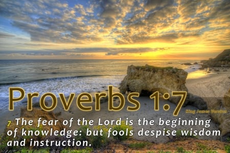 Proverbs 1:7 - bible verse image, holy, bible verse, God, bible verse picture, Christian, scripture background, savior, redeemer, bible, bible verse backgrounds, Jesus, scripture