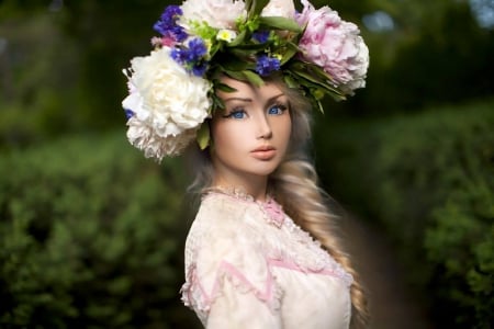 Living Barbie_Valeria Lukyanova - face, wallpaper, pretty, beautiful, girl, photography, valeria lukyanova, woman, barbie