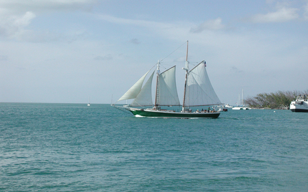 America Replica 01, Key West - sailing ships, florida keys