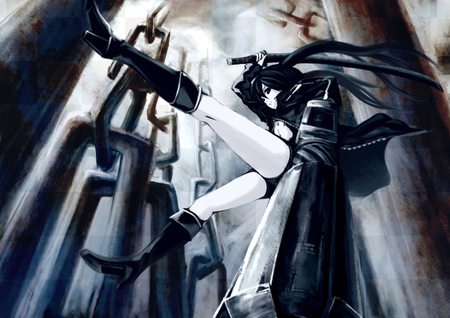 Black Rock Shooter III vocaloid - black rock shooter, vocaloid, brs, vision neko