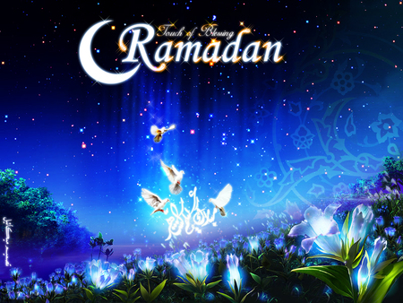 touch of blessing - ramadan, month, fantasy, arabic