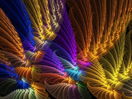 INSIDE THE RAINBOW - inside, rainbow, fractal