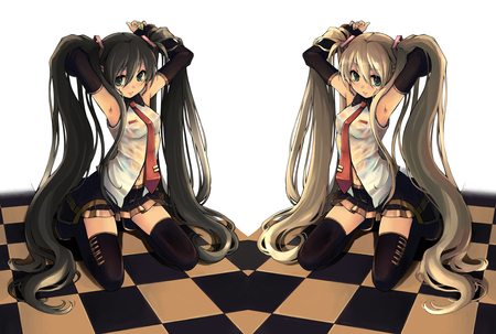 Vocaloid - anime, girl, artwork, vocaloid