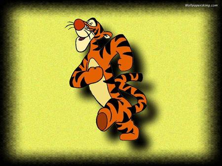 Tigger - tiger, walking, tigger