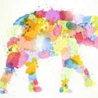 Painted Elephant