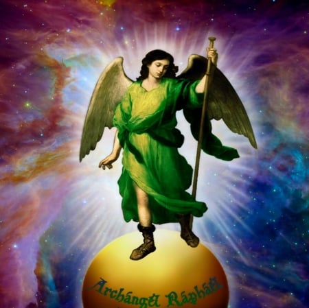 Archangel Raphael - angel, archangel, archangel raphael, heaven