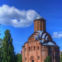 wonderful brick church hdr