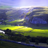 Beautiful Kilnsey, North Yorkshire, England