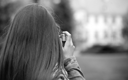 Photo - Photo, lady, fingers, hair