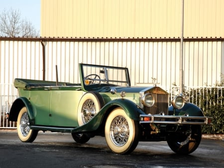 Rolls-Royce - royce, rolls, wheel, vintage