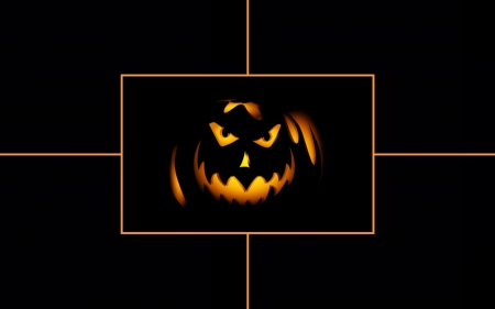 Pumpkin - abstract, wp, pumpkin, dark