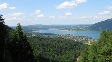 Schliersee - lake, schliersee, germany, bavaria