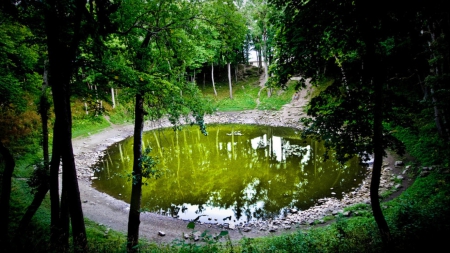 Kaali Crator, Saaremaa, Estonia - Eesti, Forest, Crator, Meteorite, Stunning, Green, Island, Trees, Beautiful, Lake, Woods, Magic, Grass, Estonia, Wood, Magical, Saaremaa