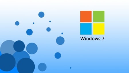 windows 7 - microsoft, blue, windows, hd, 7, wallpaper