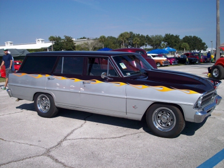 Nova Wagon - 2 tone, classic, bowtie, gm