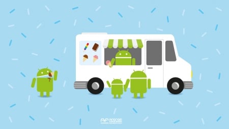 Android - ice, cream, mobile, jelly, bean, Android