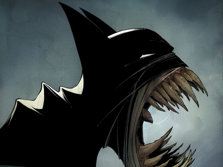 Batman - teeth, batman, fantasy, monster