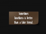 fake friend