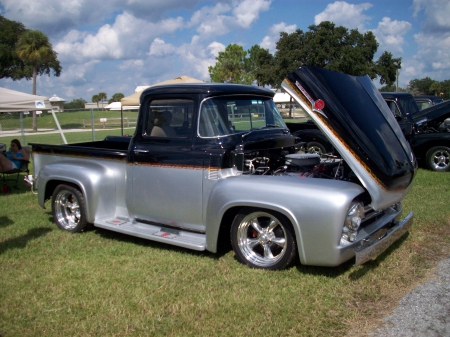 F/100 - classic, silver, black, truck