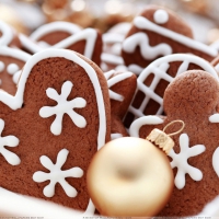 Fluffy Gingerbread Heartsâ™¥