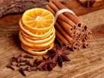 Dried Oranges And Cinnamon