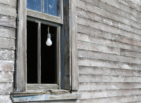 Always On For You - support, inspirational, love, light, architecture, nature, vintage, old, shed, farm, building, glass