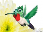 HAPPY HUMMINGBIRD