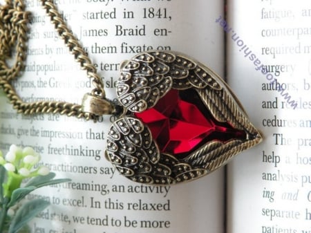 â™¥â™¥â™¥ - red, old, book, retro, vintage, memories, heart, still life